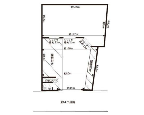 府中市 JR南武線西府駅の貸倉庫画像(2)