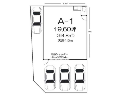 あきる野市 JR五日市線秋川駅の貸倉庫画像(1)