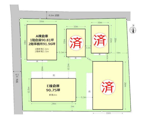 西多摩郡瑞穂町 JR八高線(八王子～高麗川)金子駅の貸工場・貸倉庫画像(2)