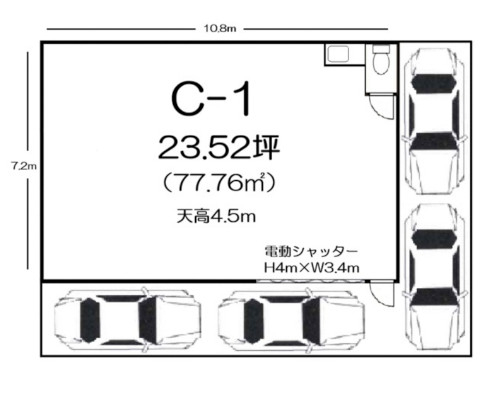 武蔵村山市 JR八高線(八王子～高麗川)箱根ケ崎駅の貸倉庫画像(1)