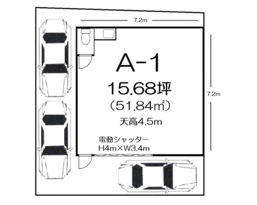 武蔵村山市 JR八高線(八王子～高麗川)箱根ケ崎駅の貸倉庫画像(1)