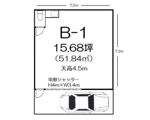 武蔵村山市 JR八高線(八王子～高麗川)箱根ケ崎駅の貸倉庫画像(1)