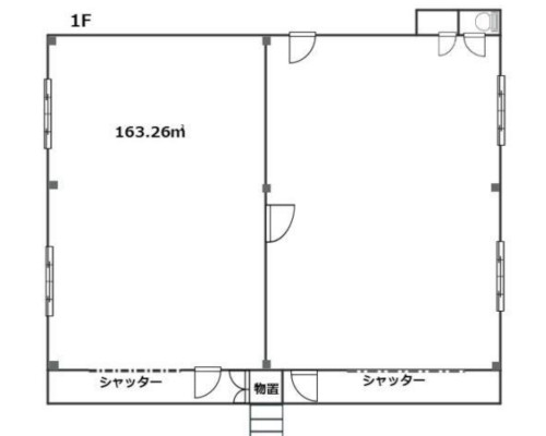 青梅市 JR青梅線小作駅の貸工場・貸倉庫画像(2)