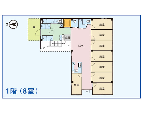 大田区 京急空港線糀谷駅の貸寮画像(2)