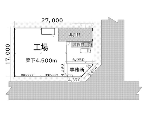 足立区 日暮里・舎人ライナー舎人駅の貸工場・貸倉庫画像(4)