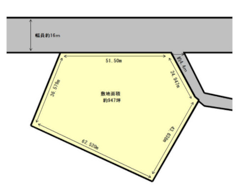 松戸市 北総鉄道北総線秋山駅の貸地画像(2)