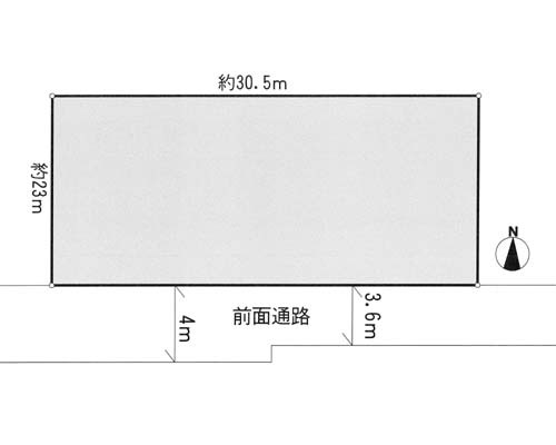 座間市 相鉄本線さがみ野駅の貸地画像(2)