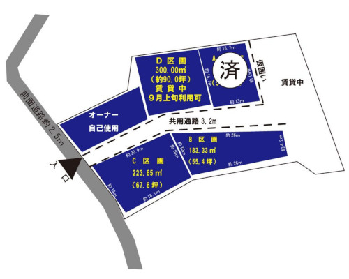神奈川県横浜市神奈川区羽沢町の貸地 貸し土地 91坪 相鉄新横浜線 羽沢横浜国大駅最寄 貸し地 貸地 賃貸土地 事業用不動産物件専門の立和コーポレーション 物件番号rlk