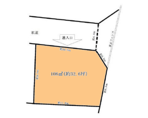 横浜市神奈川区 横浜市営地下鉄ブルーライン片倉町駅の貸地画像(2)