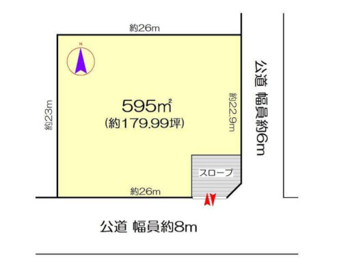 横浜市港北区 横浜市営地下鉄グリーンライン高田駅の貸地画像(3)