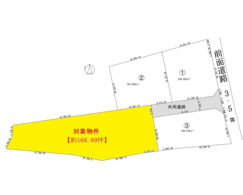 横浜市青葉区 東急田園都市線市が尾駅の貸地画像(3)