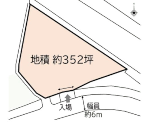 綾瀬市 小田急江ノ島線湘南台駅の貸地画像(2)