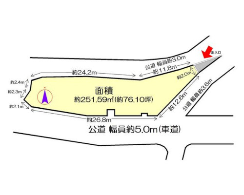 横浜市港北区 JR横浜線小机駅の貸地画像(2)