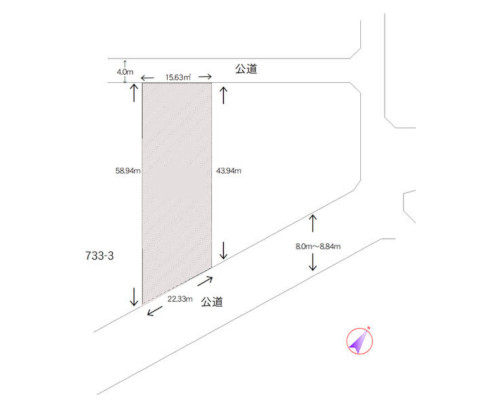 大和市 小田急江ノ島線大和駅の貸地画像(2)