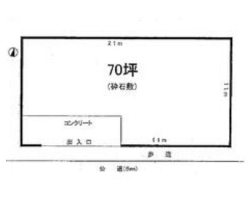 横浜市都筑区 横浜市高速鉄道4号線東山田駅の貸地画像(1)