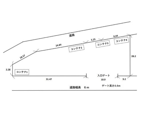 横浜市港北区 JR横浜線小机駅の貸地画像(2)