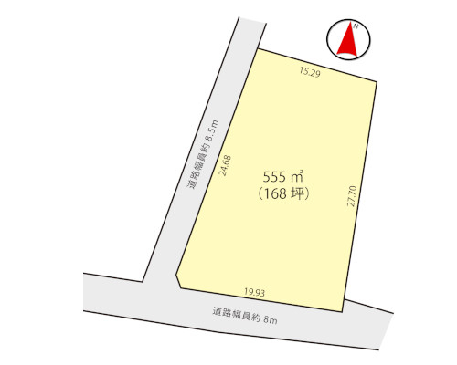 横浜市泉区 相鉄いずみ野線いずみ野駅の貸地画像(2)