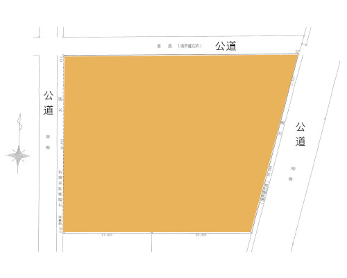 座間市 JR相模線入谷駅の貸地画像(2)