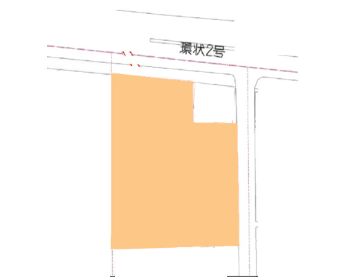 横浜市鶴見区 JR鶴見線鶴見駅の貸地画像(3)