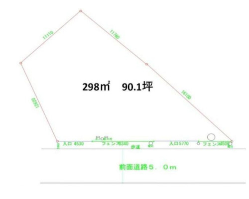 大和市 相鉄本線相模大塚駅の貸地画像(2)