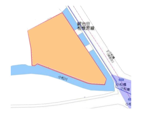 相模原市緑区 JR横浜線相原駅の貸地画像(3)