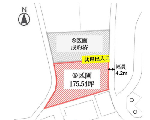 横浜市神奈川区 相鉄新横浜線羽沢横浜国大駅の貸地画像(3)