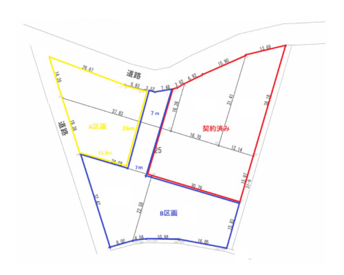海老名市 相鉄本線かしわ台駅の貸地画像(3)