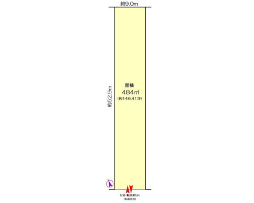 横浜市港北区 横浜市営地下鉄ブルーライン新羽の貸地画像(2)