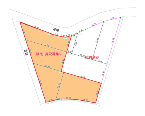 海老名市 相鉄本線かしわ台駅の貸地画像(3)