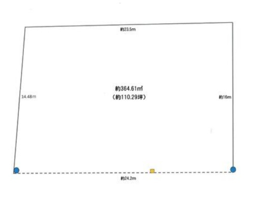 海老名市 JR相模線門沢橋駅の貸地画像(2)