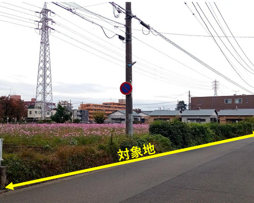 大和市 小田急江ノ島線鶴間駅の貸地画像(1)