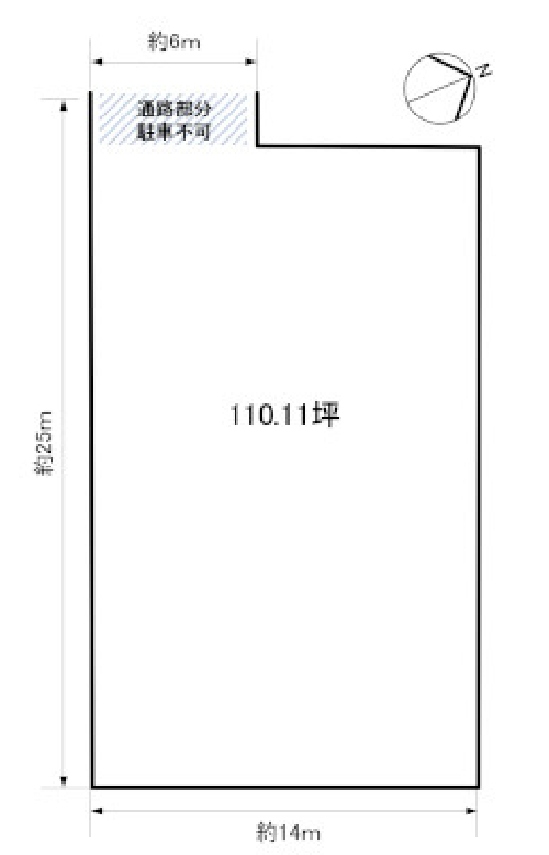 相模原市緑区 JR横浜線橋本駅の貸地画像(1)