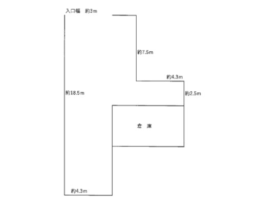 川崎市川崎区 京急大師線港町駅の貸地画像(2)