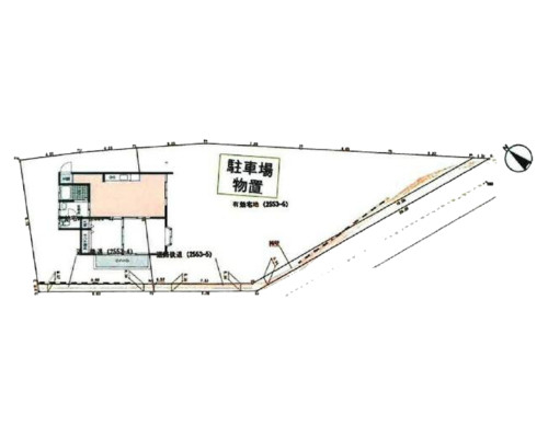 横浜市緑区 JR横浜線鴨居駅の貸地画像(2)