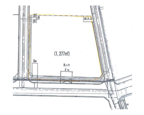 厚木市 小田急小田原線本厚木駅の貸地画像(2)