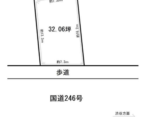 川崎市宮前区 東急田園都市線宮前平駅の貸地画像(2)