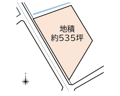 高座郡寒川町 JR相模線宮山駅の貸地画像(3)