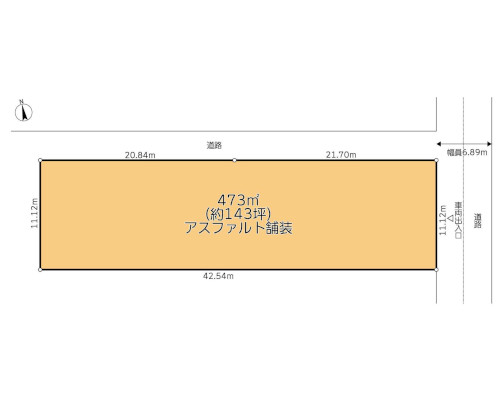 厚木市 小田急小田原線本厚木駅の貸地画像(3)