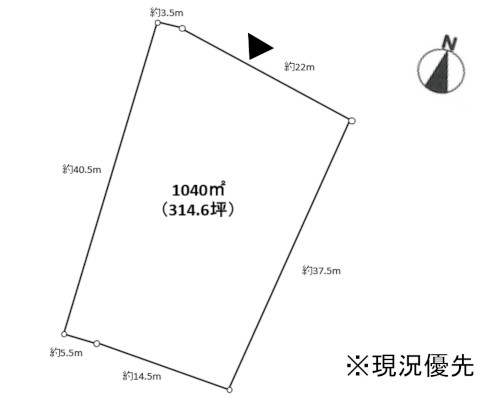 藤沢市 小田急江ノ島線長後駅の貸地画像(2)