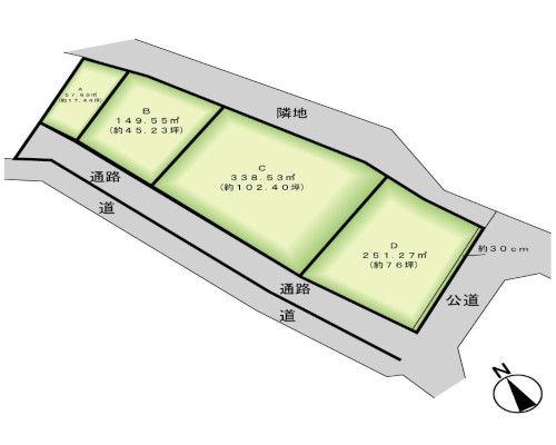 横浜市戸塚区 JR東海道本線(東京～熱海)戸塚駅の貸地画像(3)