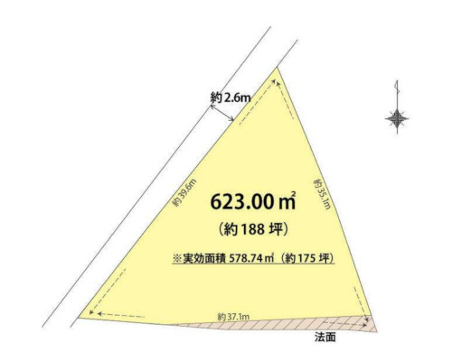 横浜市緑区 東急田園都市線すずかけ台駅の貸地画像(2)