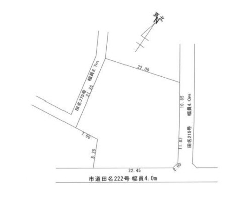 相模原市中央区 JR相模線番田駅の貸地画像(2)