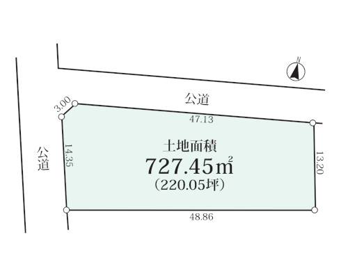 厚木市 小田急小田原線本厚木駅の貸地画像(3)