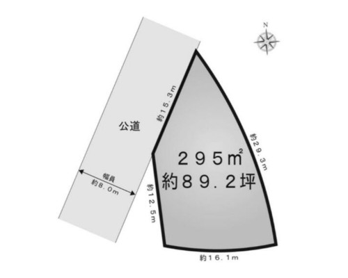 茅ヶ崎市 JR相模線香川駅の貸地画像(2)