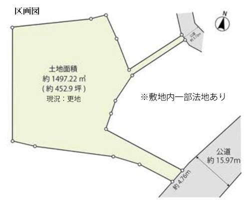 厚木市 小田急小田原線本厚木駅の貸地画像(3)