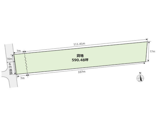 新座市 JR武蔵野線新座駅の貸地画像(3)