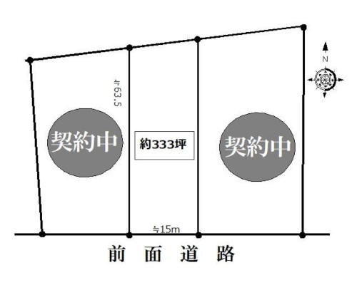 所沢市 西武新宿線新所沢駅の貸地画像(2)