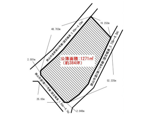 狭山市 西武新宿線新狭山駅の貸地画像(2)