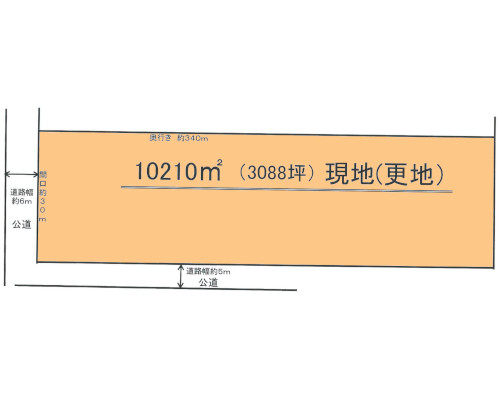 狭山市 西武新宿線入曽駅の貸地画像(2)