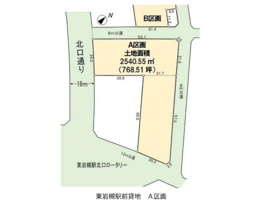 さいたま市岩槻区 東武野田線東岩槻駅の貸地画像(3)